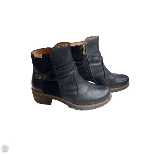 Boots Ankle Heels By Pikolinos In Black, Size: 7.5
