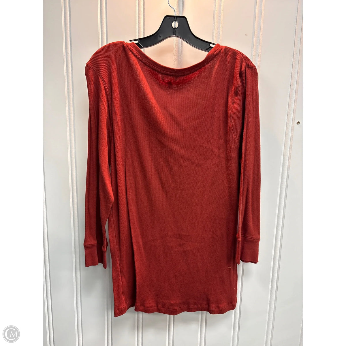 Top Long Sleeve Basic By Old Navy In Red, Size: Xxl