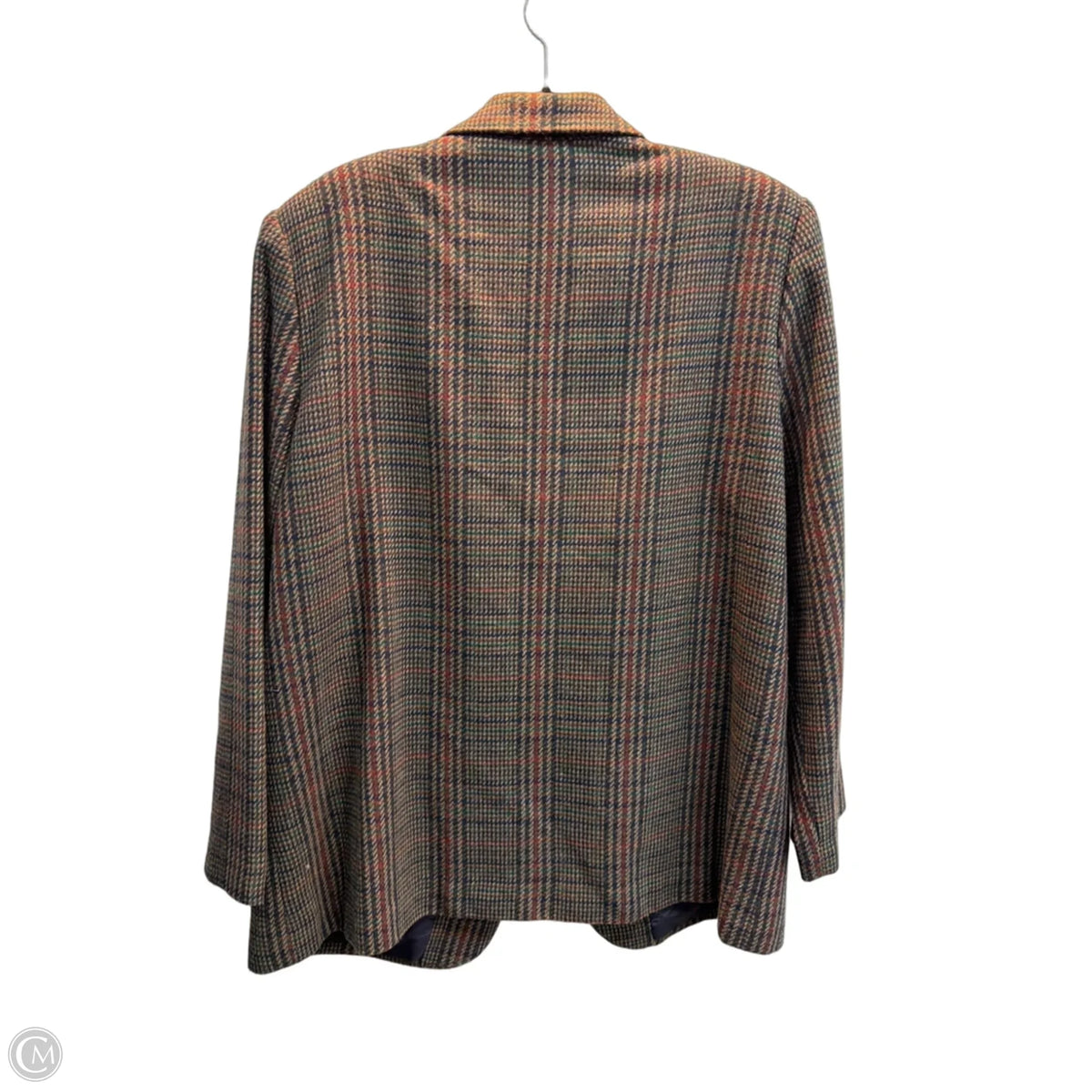 Blazer By Sag Harbor In Plaid Pattern, Size: 1x