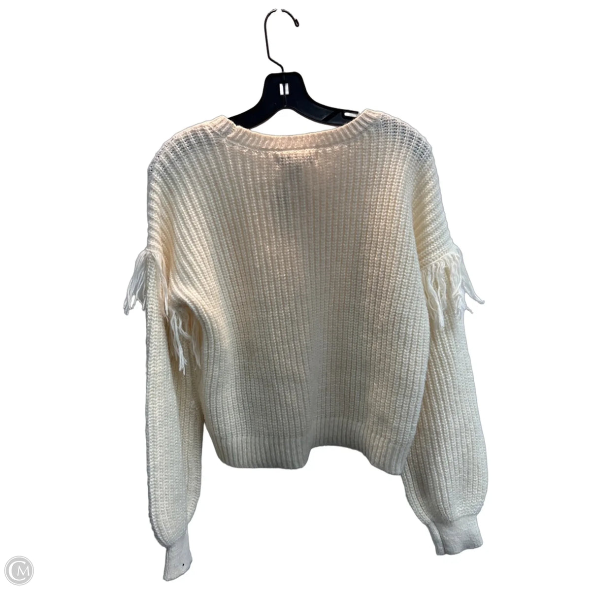 Sweater By Francesca’s In Cream, Size: S