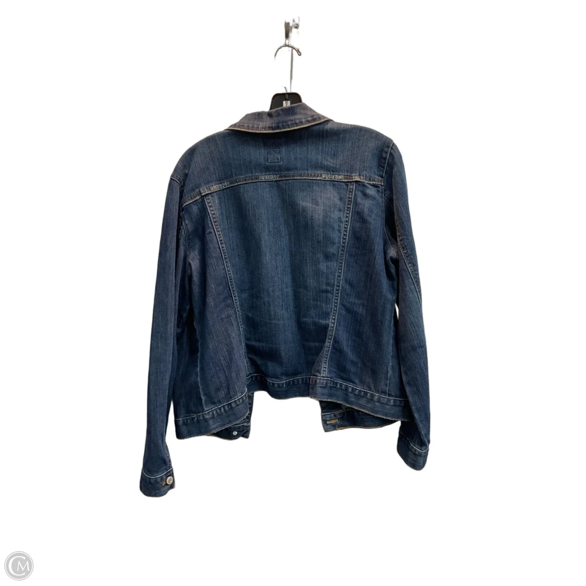 Jacket Denim By Gap In Blue Denim, Size: L