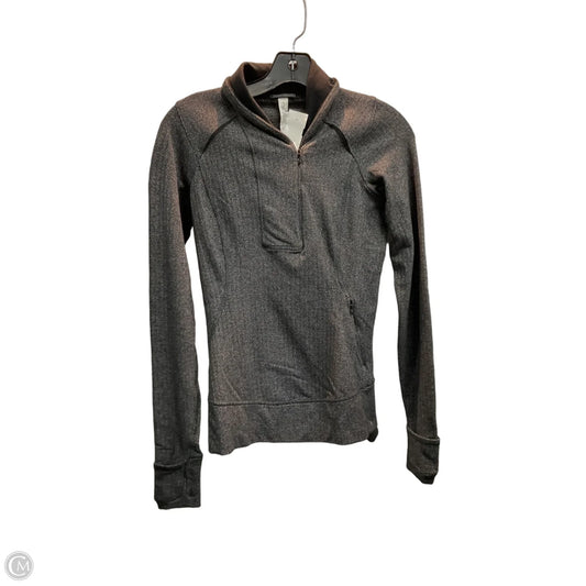 Athletic Sweatshirt Collar By Lululemon In Grey, Size: S