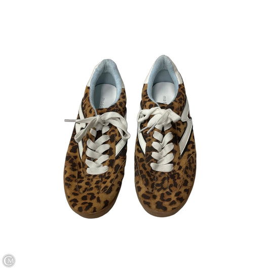 Shoes Sneakers By Steve Madden In Leopard Print, Size: 8