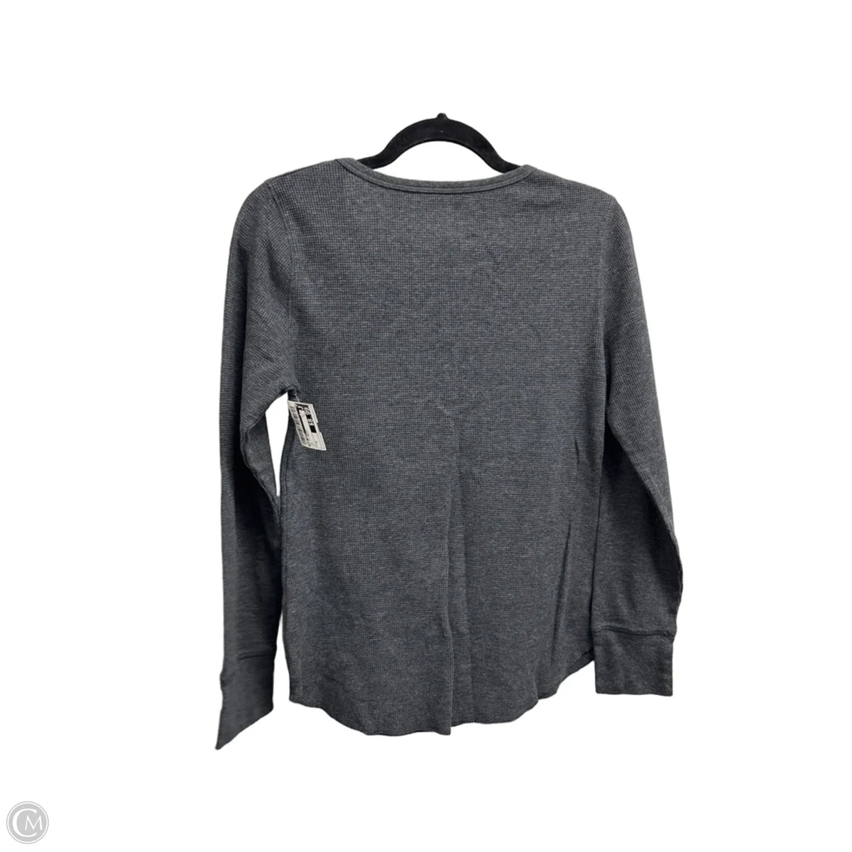 Top Long Sleeve Basic By Old Navy In Grey, Size: M