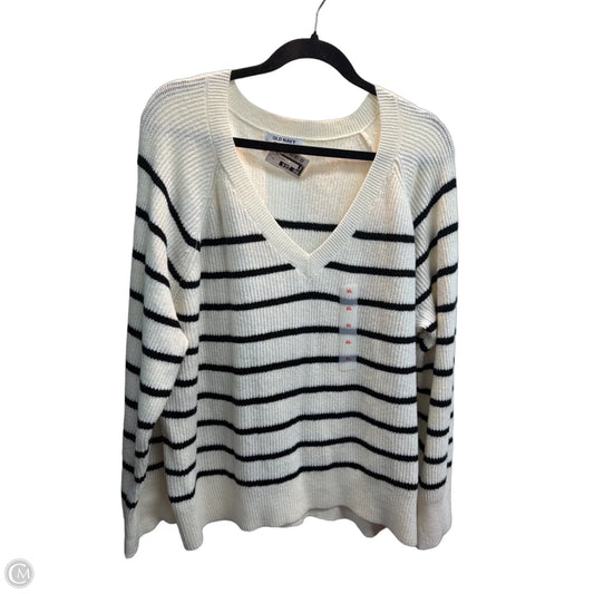 Sweater By Old Navy In Striped Pattern, Size: Xl