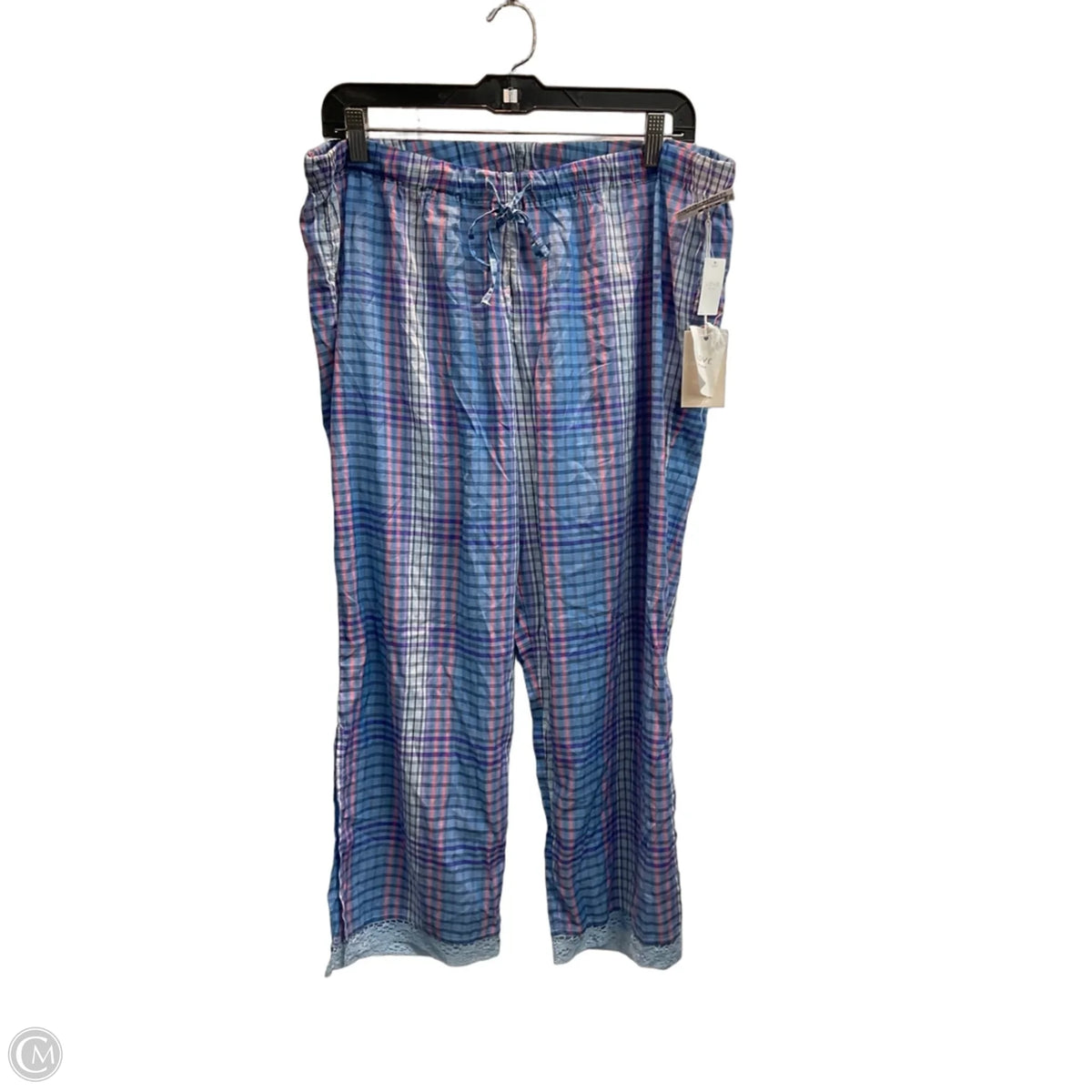 Pajama Pants By Gap In Blue, Size: L