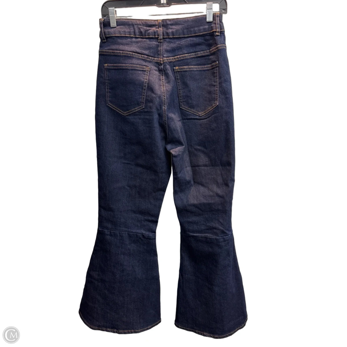 Jeans Flared By Venus In Blue Denim, Size: 8