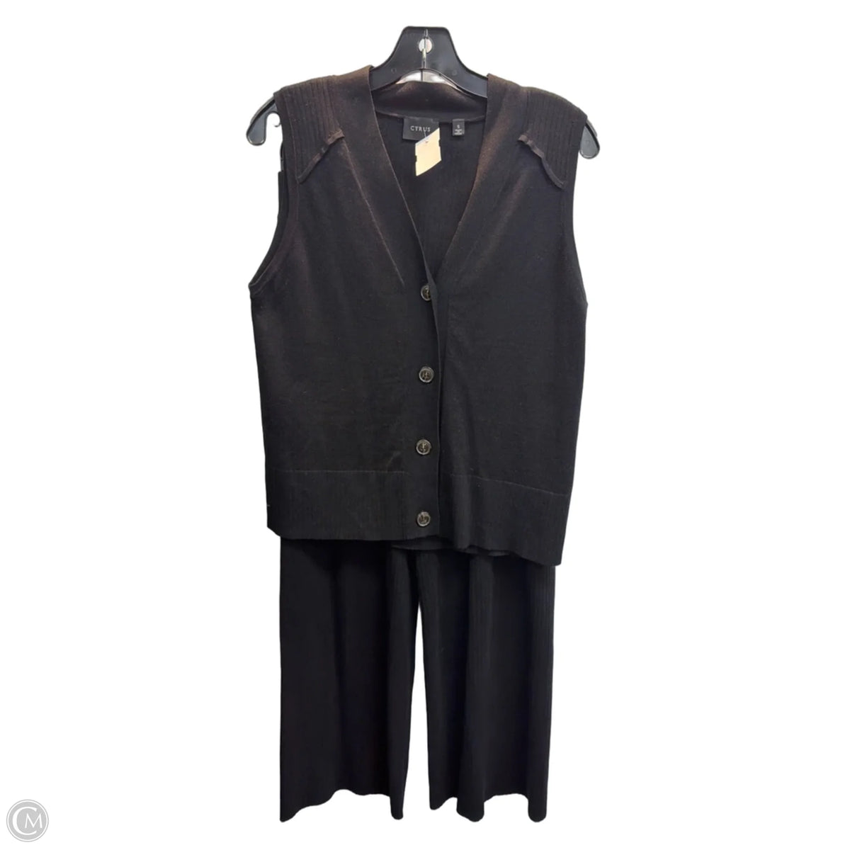 Pants Set 2pc By Cyrus In Black, Size: S