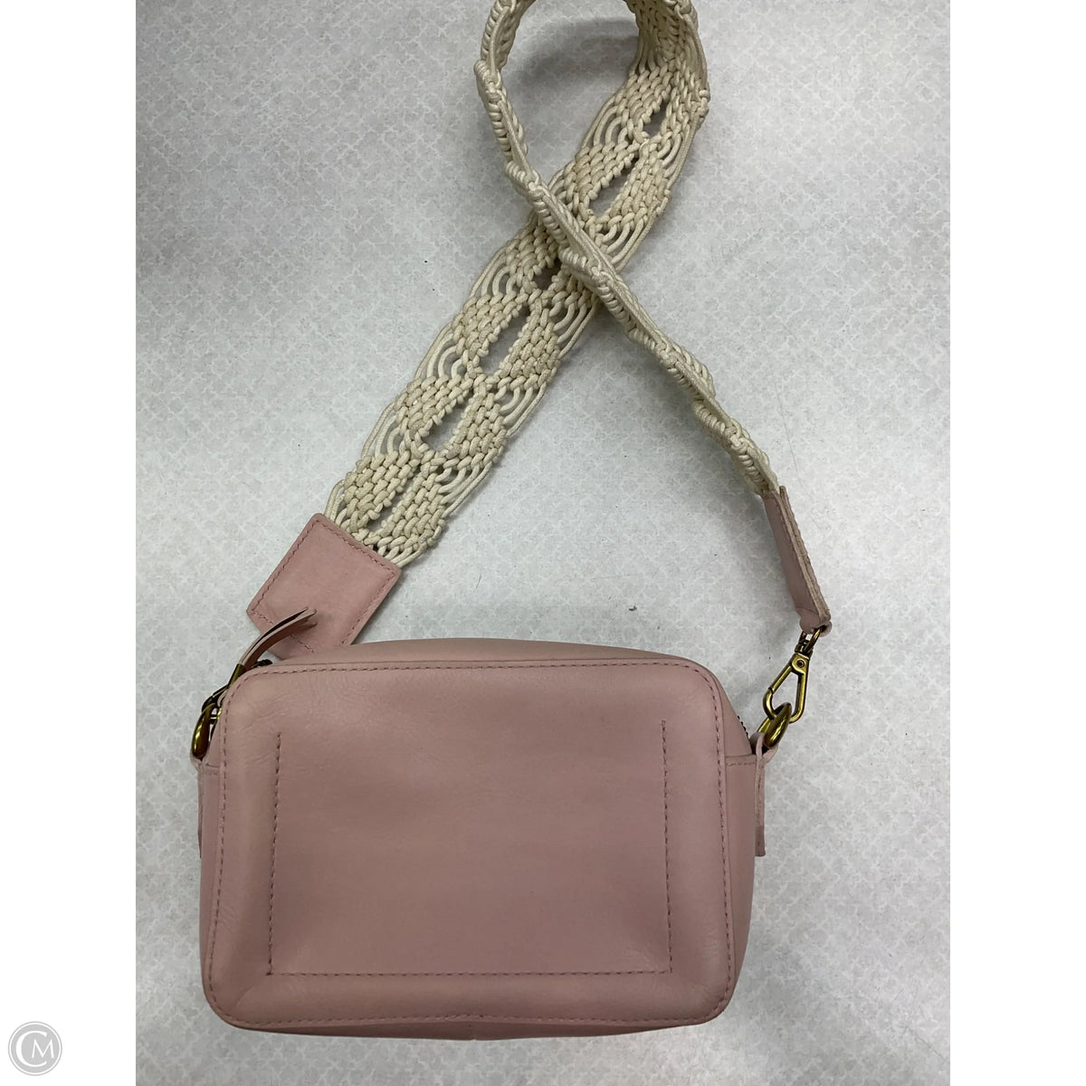 Crossbody Leather By Madewell, Size: Small