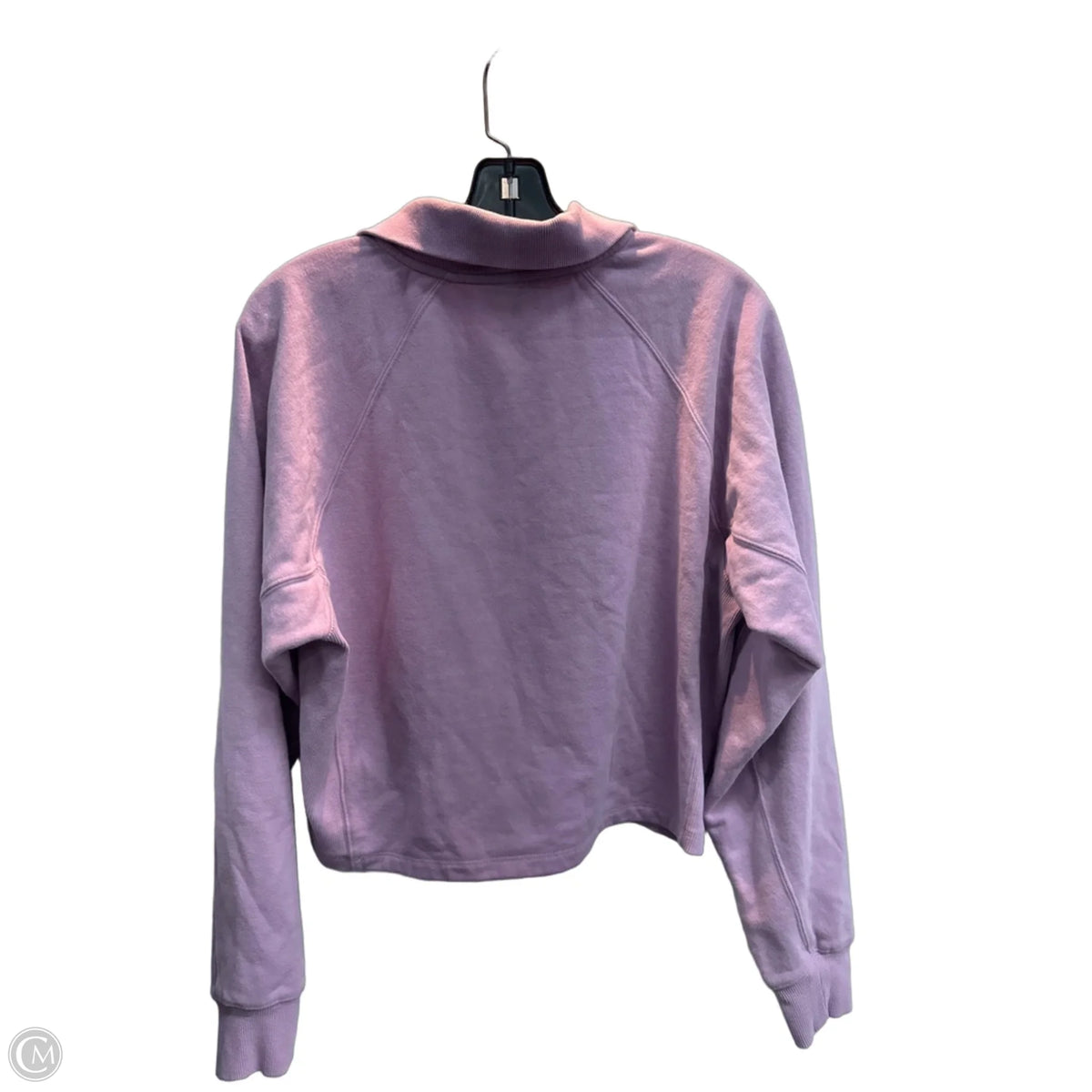 Sweatshirt Collar By Express In Purple, Size: S