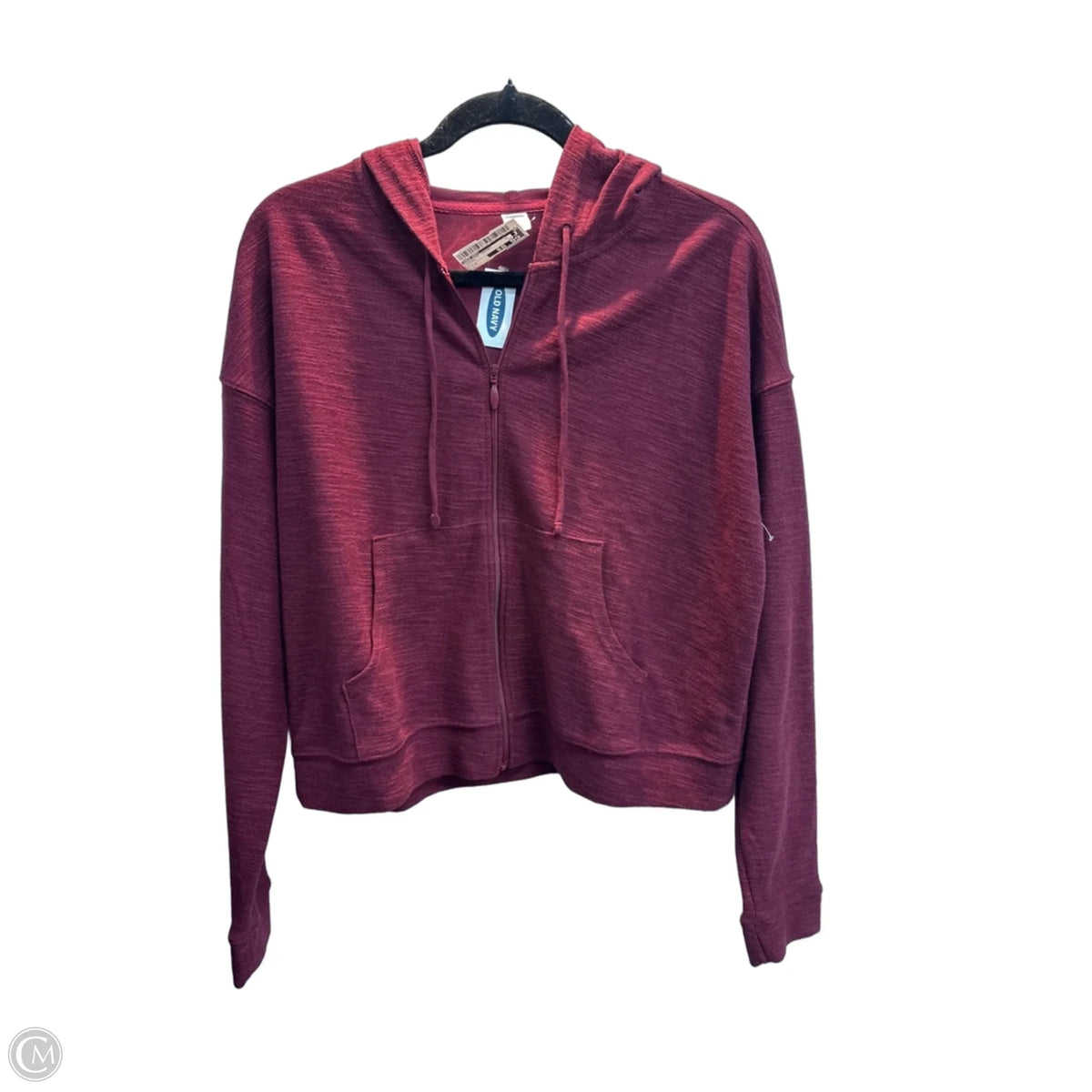 Athletic Jacket By Old Navy In Maroon, Size: S