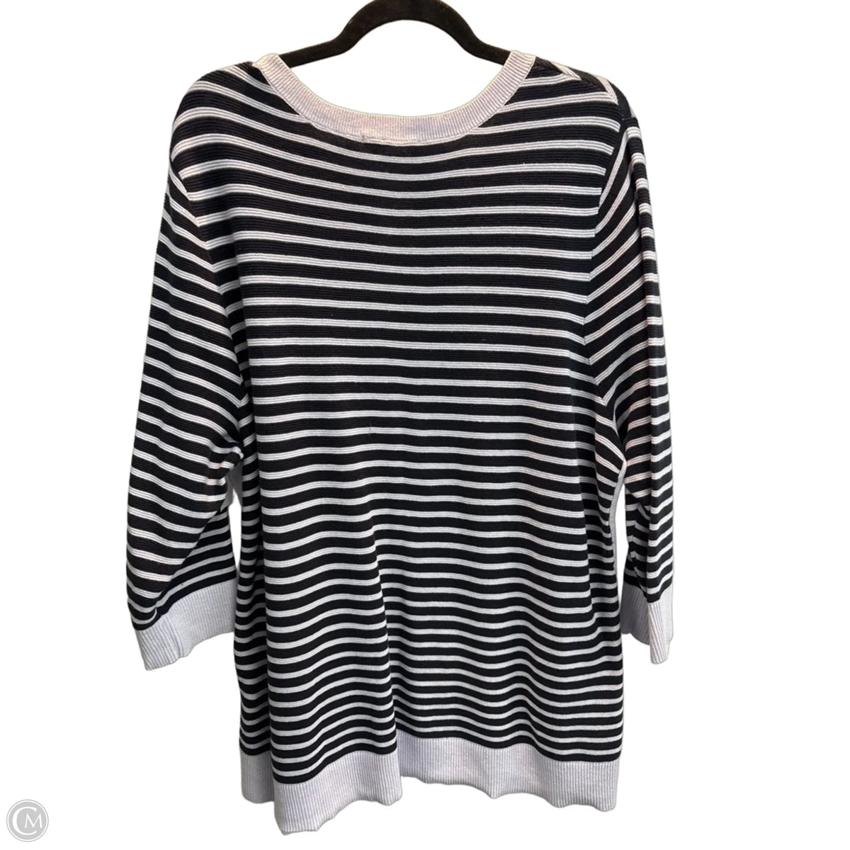 Sweater By Cj Banks In Striped Pattern, Size: 2x