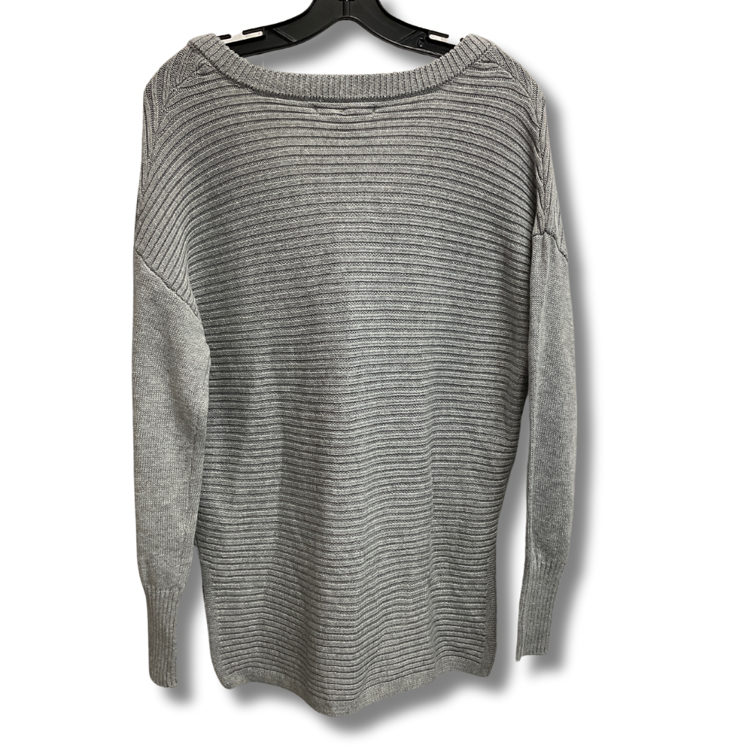 Sweater By Clothes Mentor In Grey, Size: S