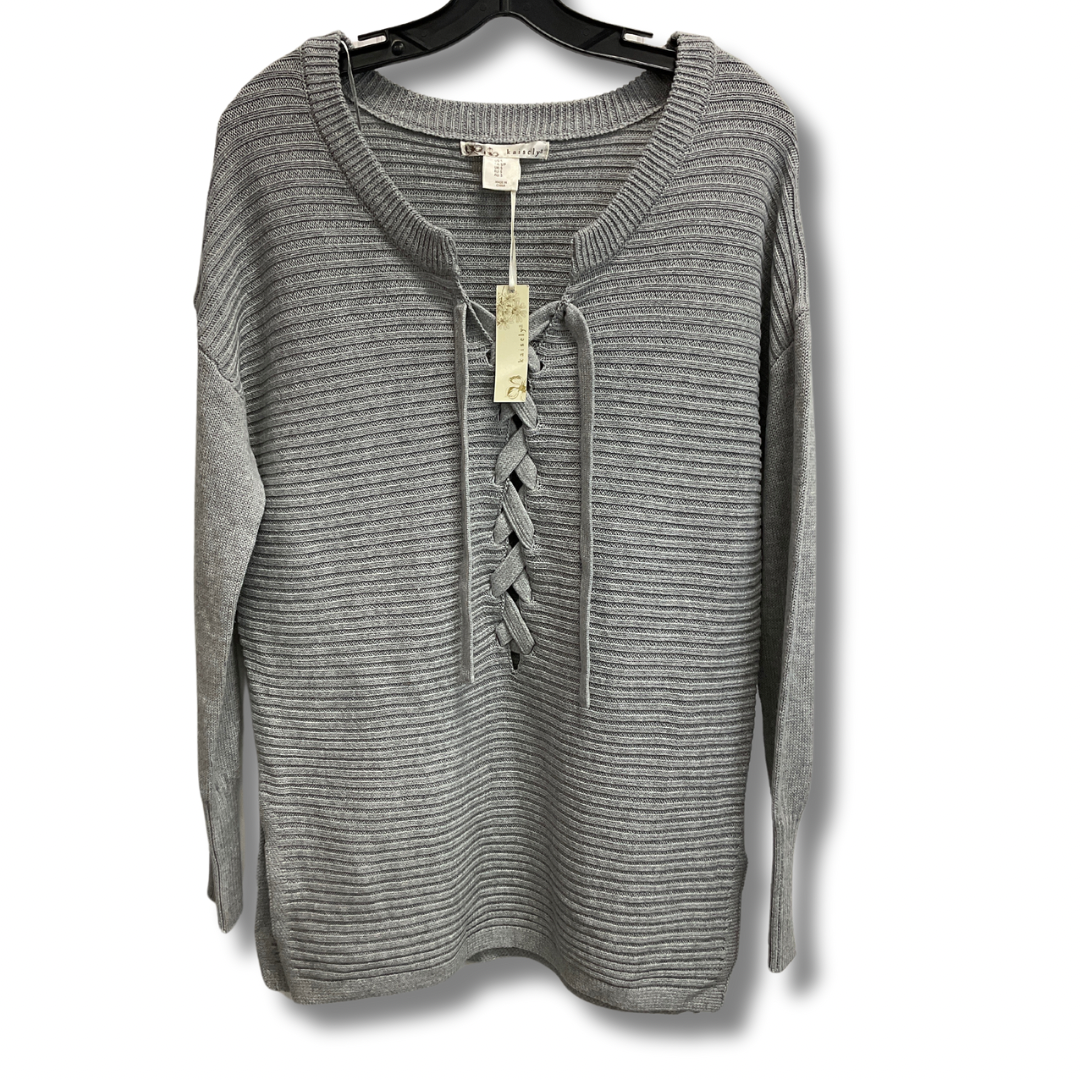 Sweater By Clothes Mentor In Grey, Size: S