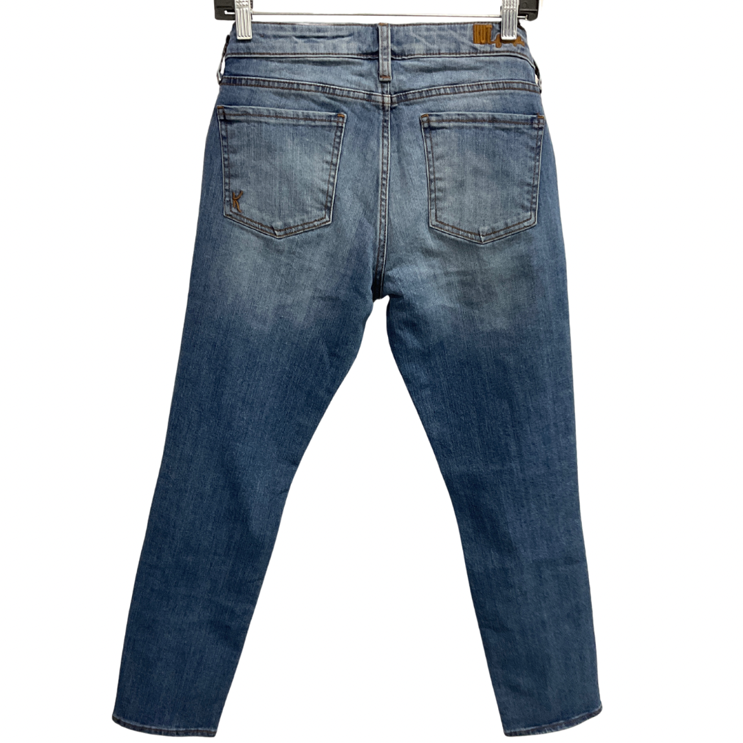 Jeans Straight By Kut In Blue, Size: 6