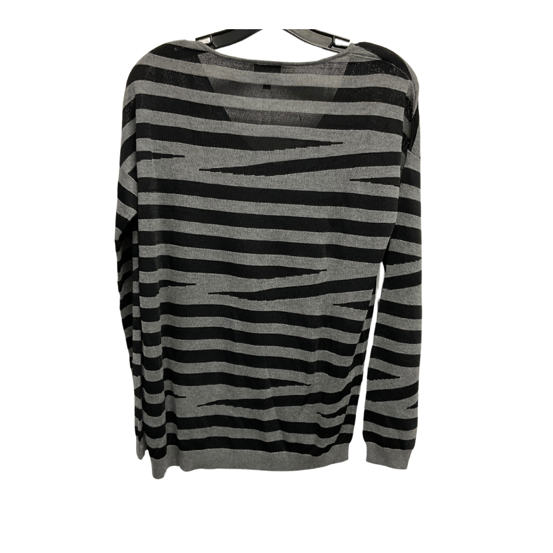 Sweater By Market & Spruce In Black & Grey, Size: M