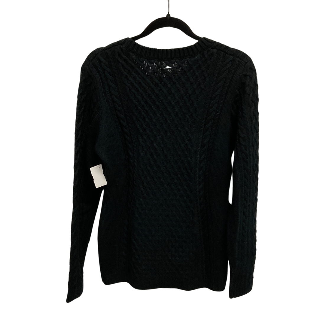 Sweater By Clothes Mentor In Black, Size: M