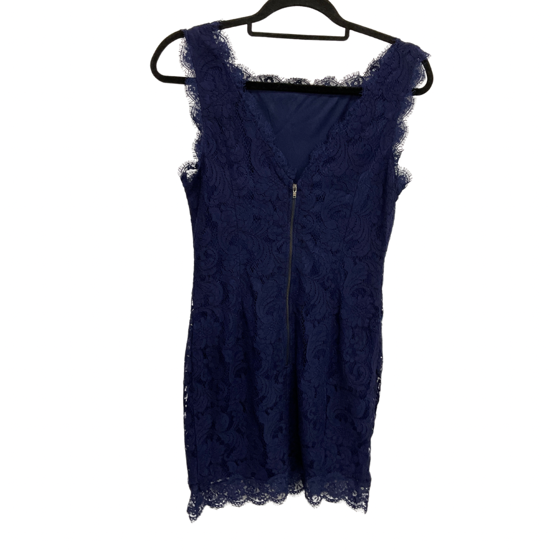 Dress Party Short By Clothes Mentor In Blue, Size: L