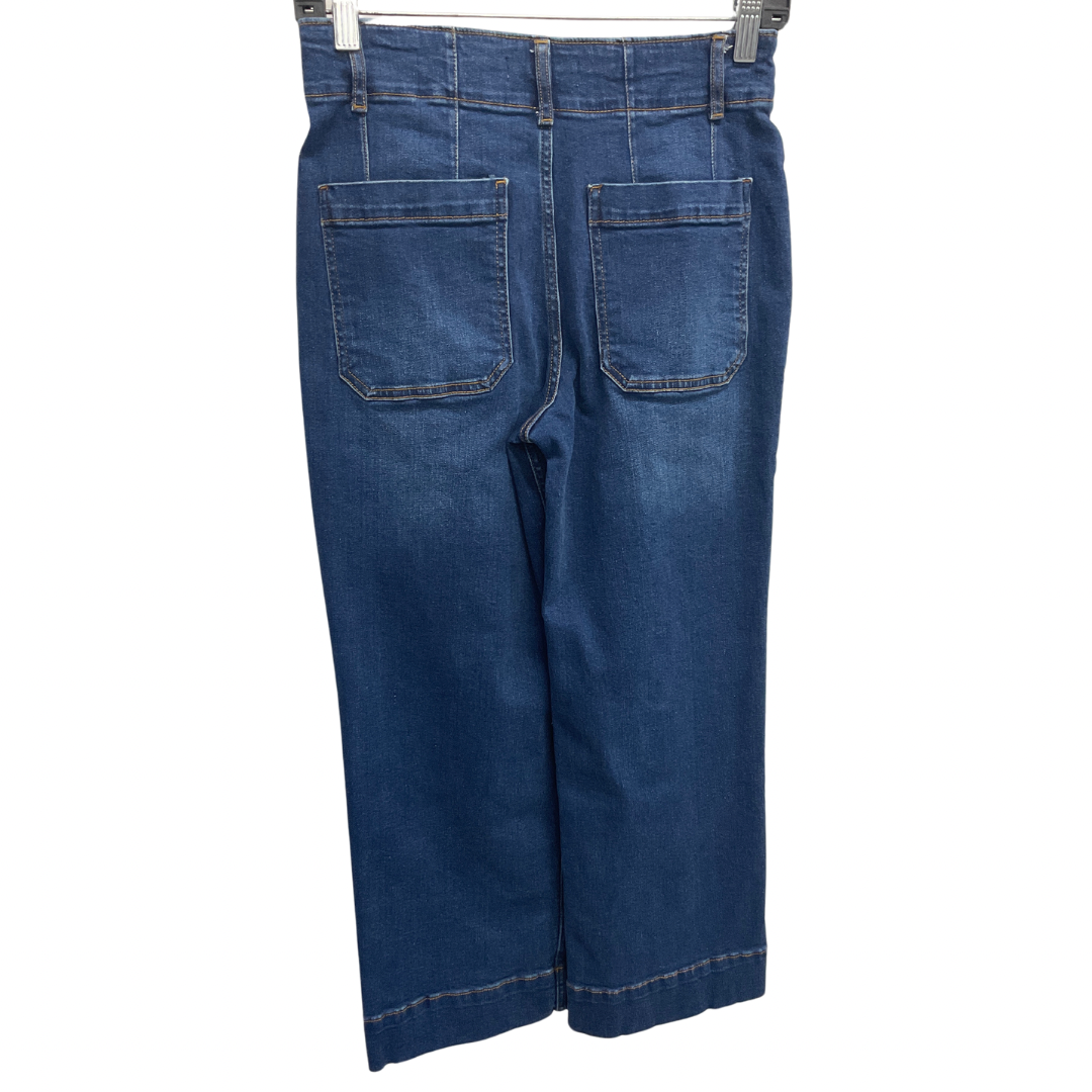 Jeans Cropped By Clothes Mentor In Blue, Size: 4