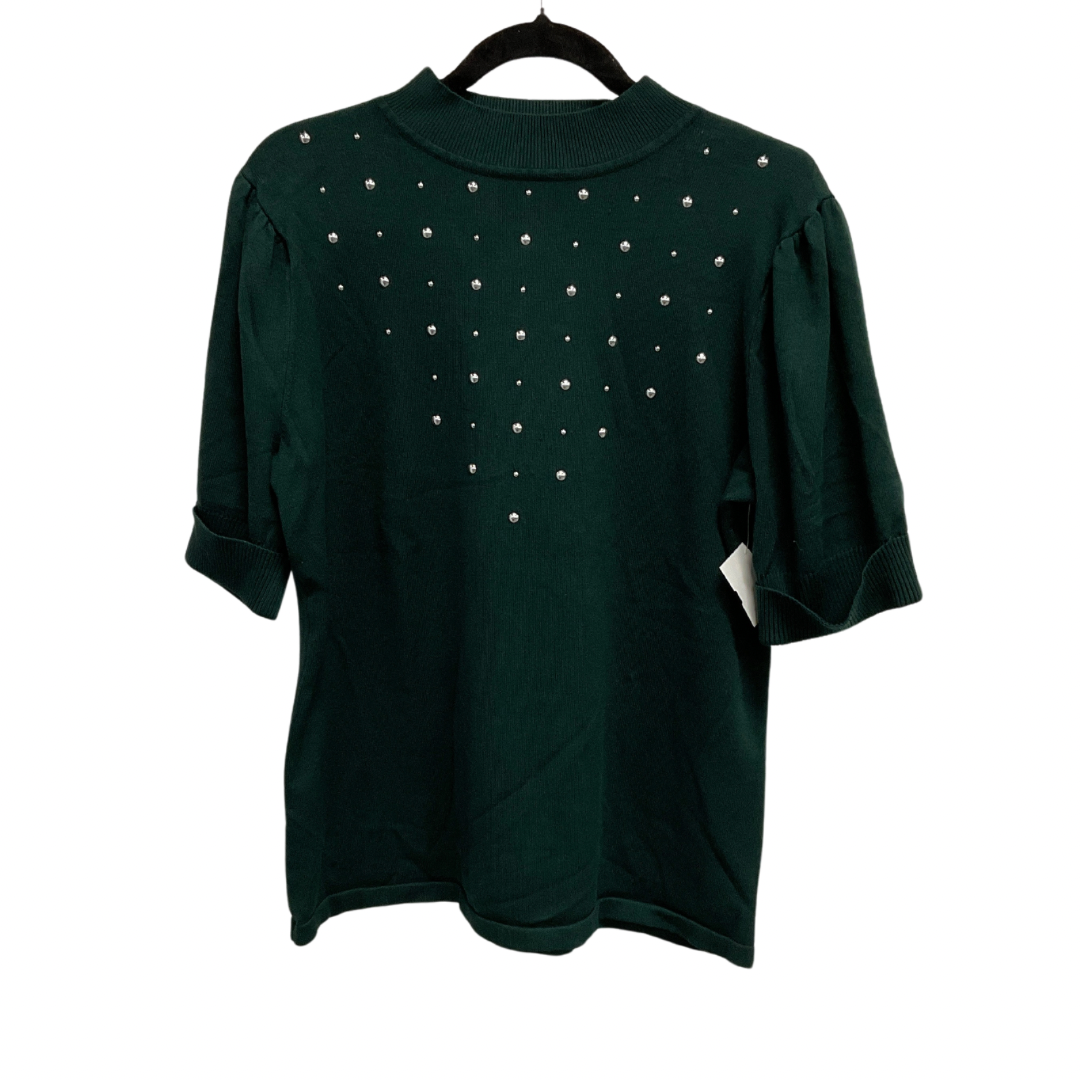 Top Short Sleeve By Clothes Mentor In Green, Size: Xl