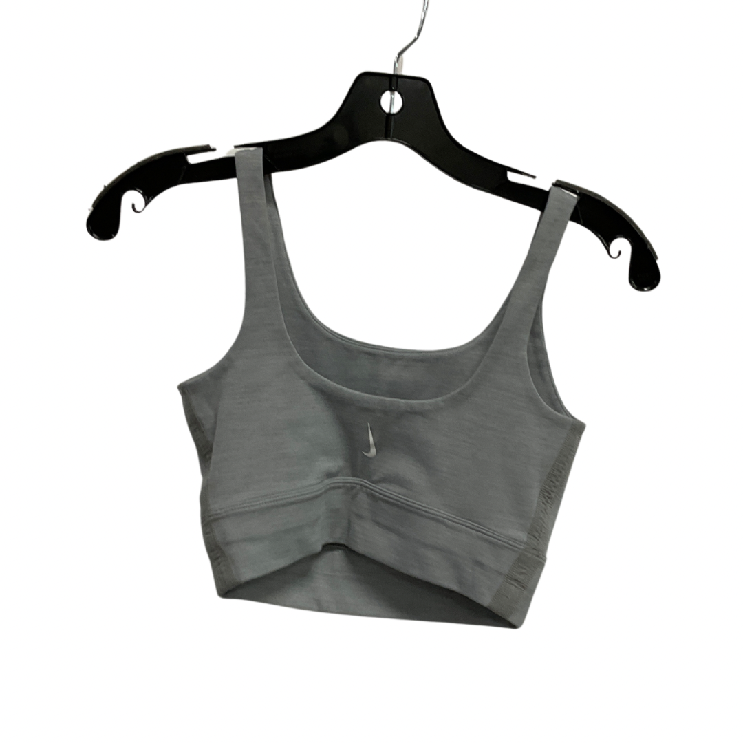 Athletic Bra By Nike In Grey, Size: Xs