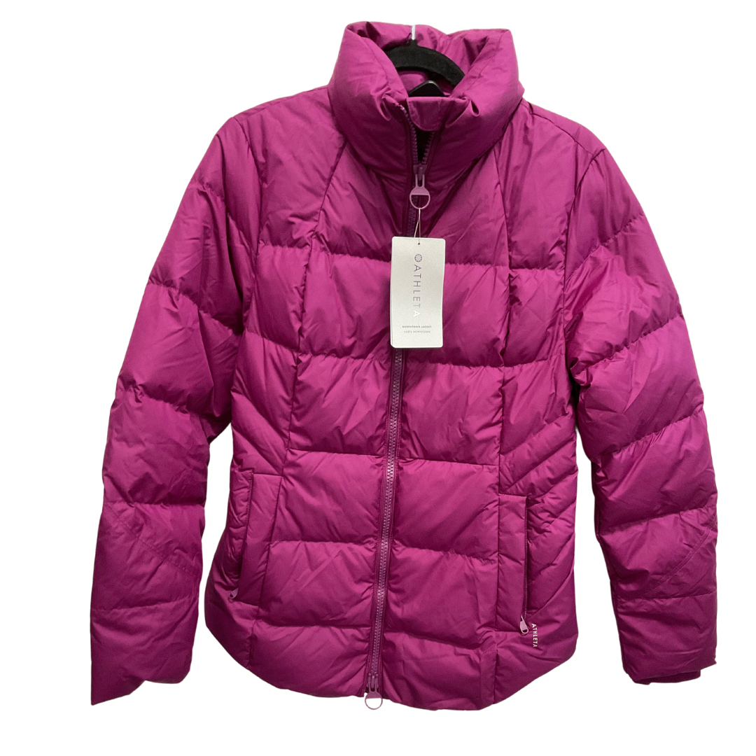 Coat Parka By Athleta In Purple, Size: S