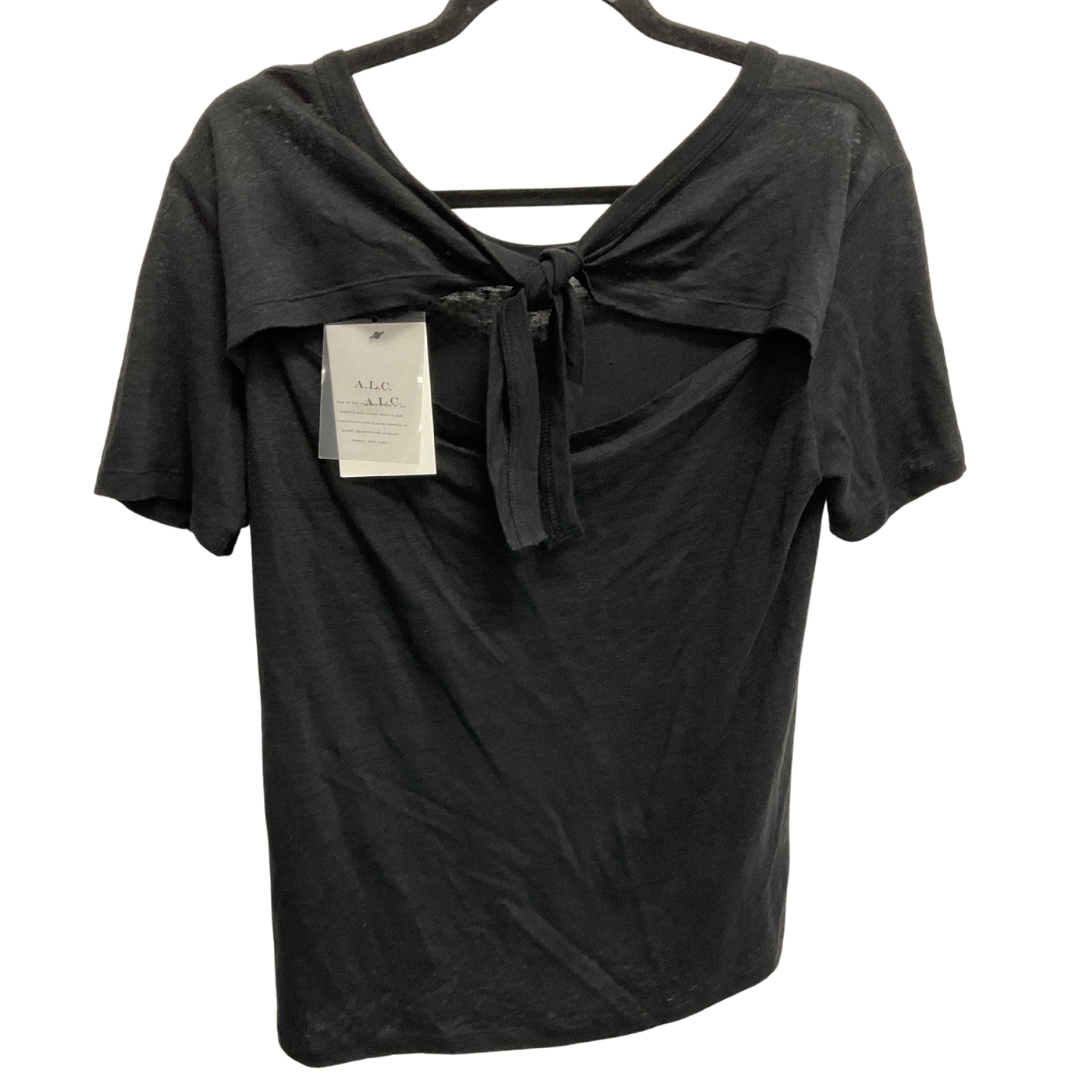 Top Short Sleeve Basic By Alc In Black, Size: Xs