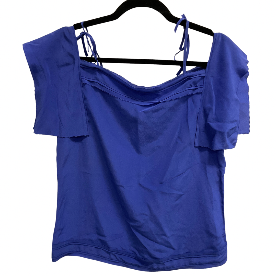 Top Short Sleeve By Clothes Mentor In Blue, Size: S