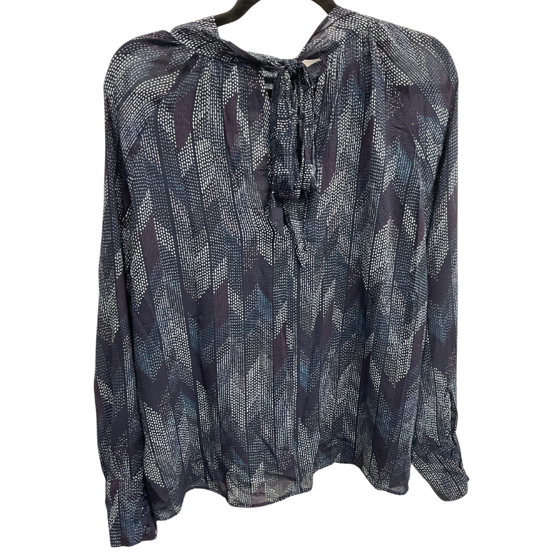 Top Long Sleeve By Cloth & Stone In Blue, Size: S