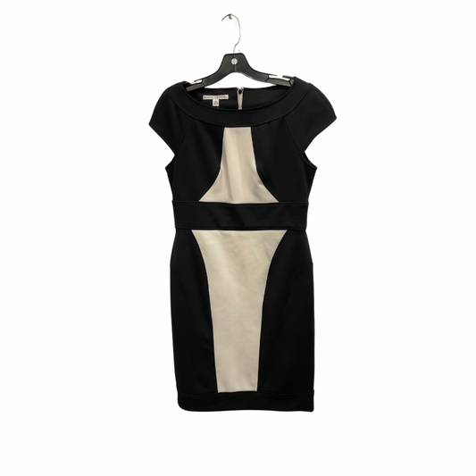 Dress Work By Maggy London In Black & White, Size: L