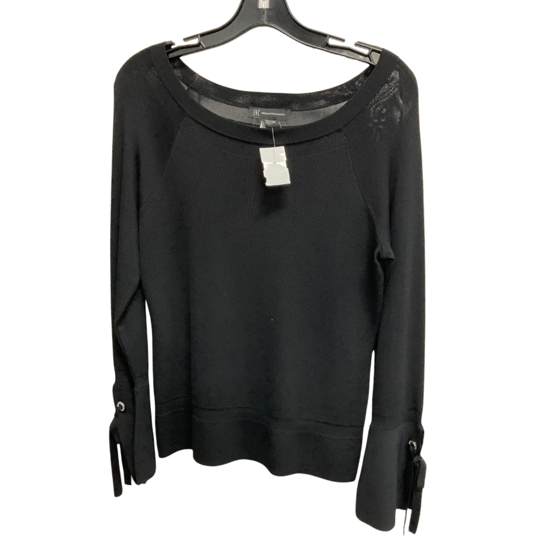 Sweater By Inc In Black, Size: L