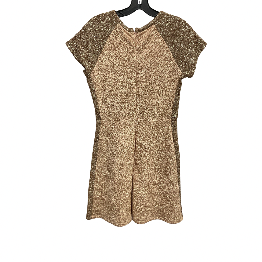 Dress Casual Short By Collective Concepts In Gold, Size: S