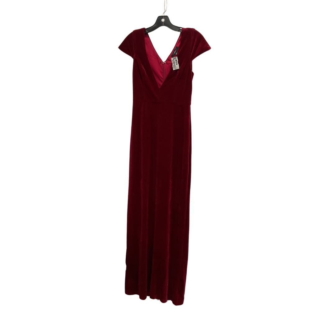 Dress Party Long By Lulus In Red, Size: S