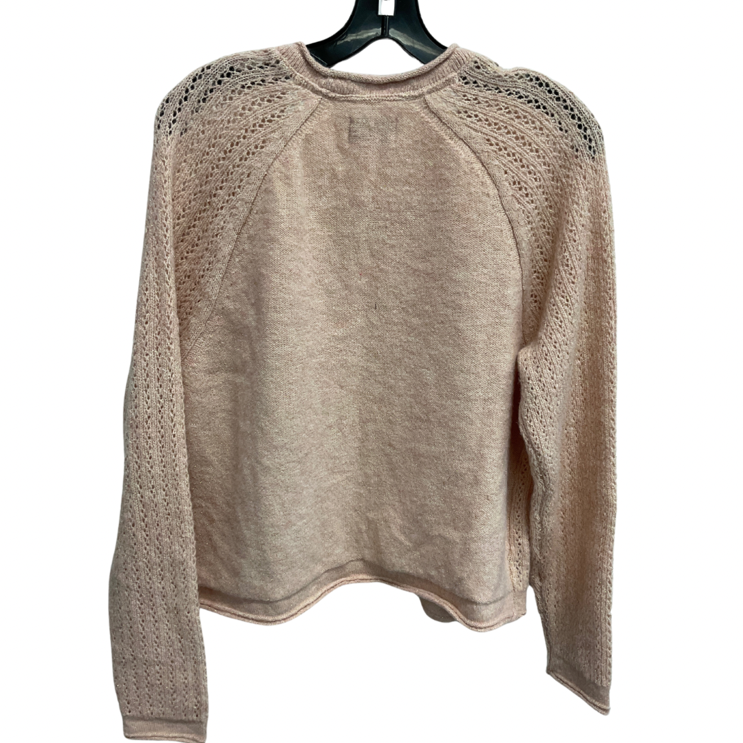 Sweater By Croft And Barrow In Pink, Size: L