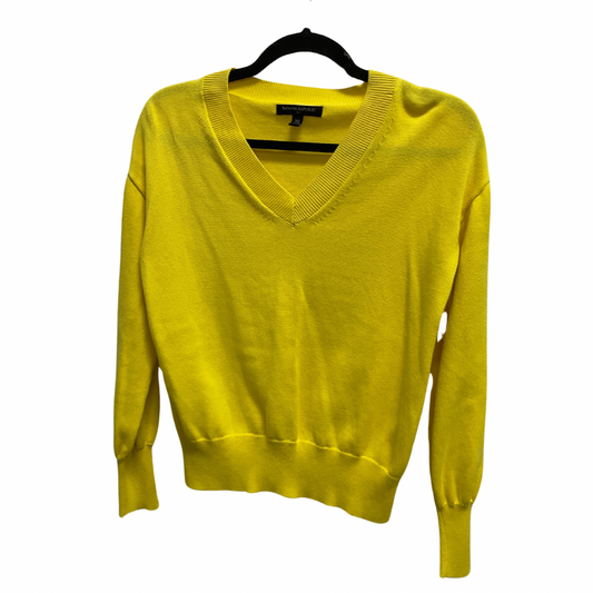 Sweater By Banana Republic In Yellow, Size: Xs