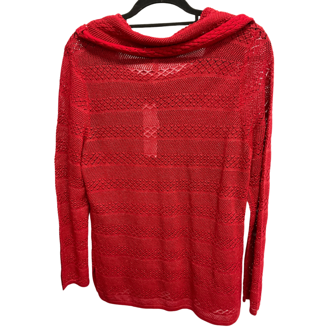 Sweater By Ny Collection In Red, Size: Xlp