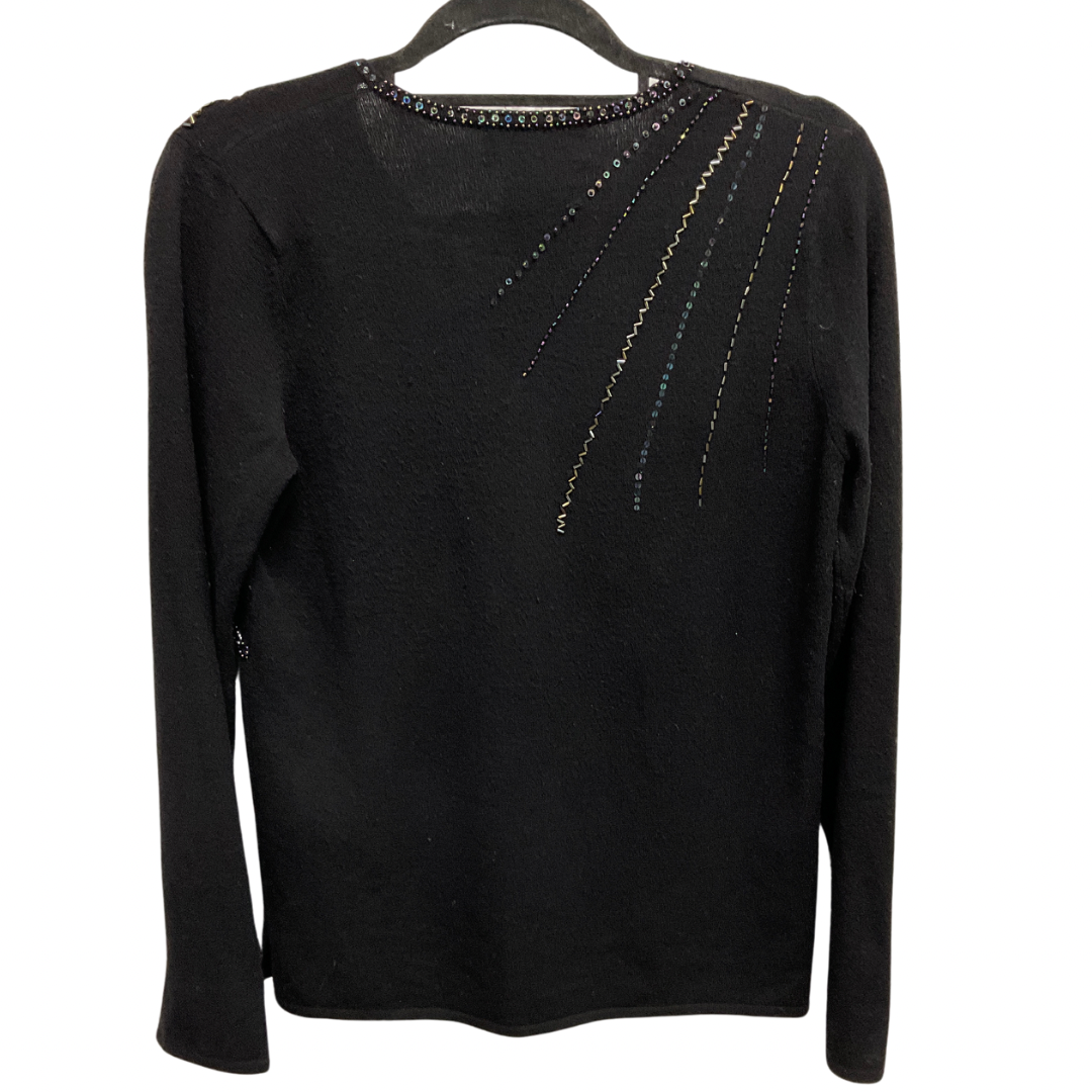 Sweater By Susan Bristol In Black, Size: M