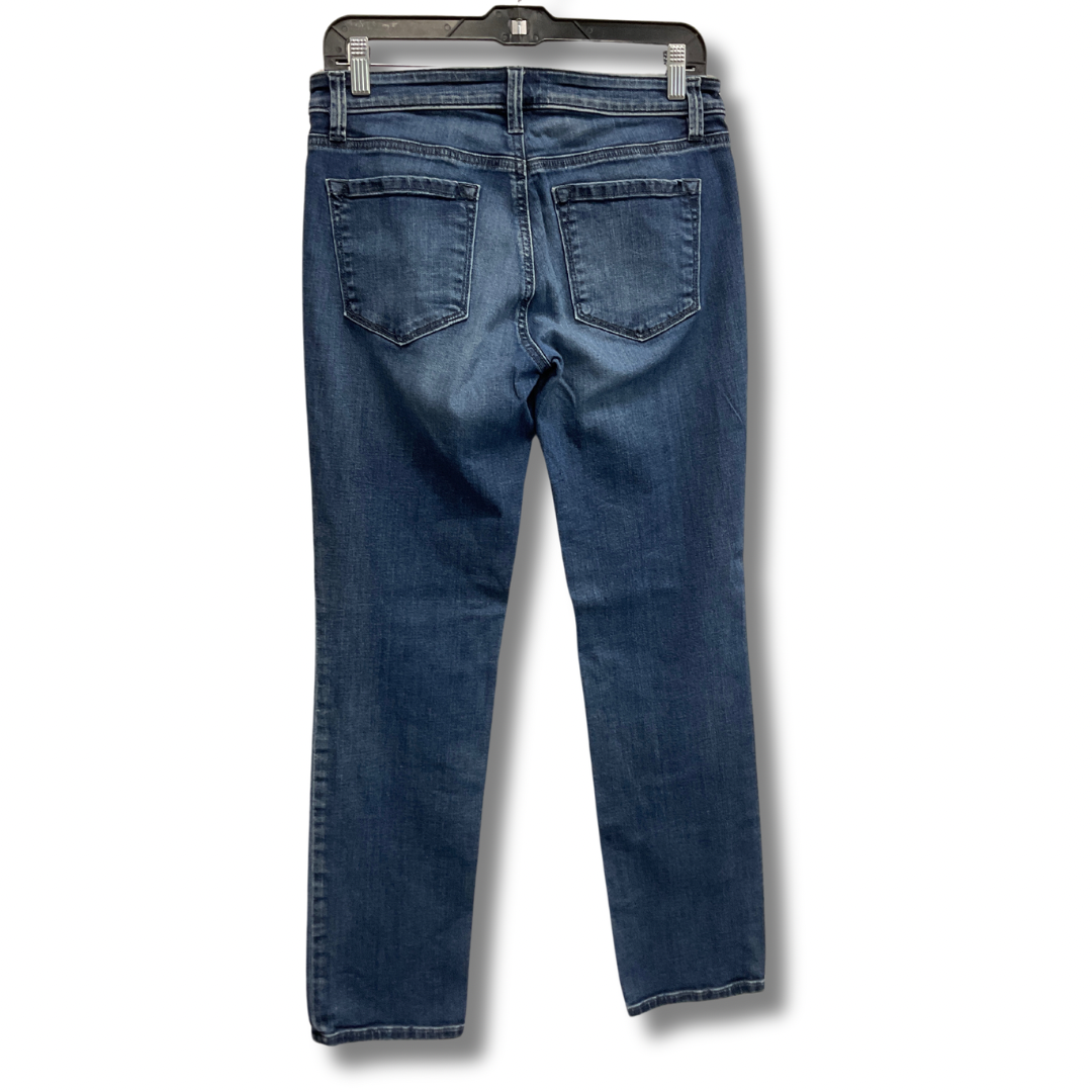 Jeans Straight By Loft In Blue, Size: 6