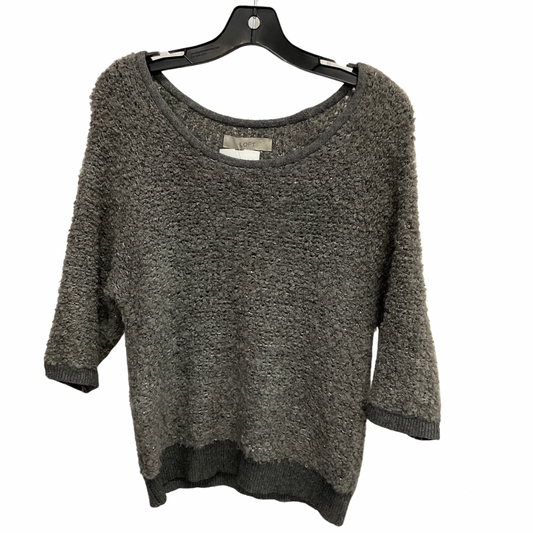 Sweater By Loft In Grey, Size: S