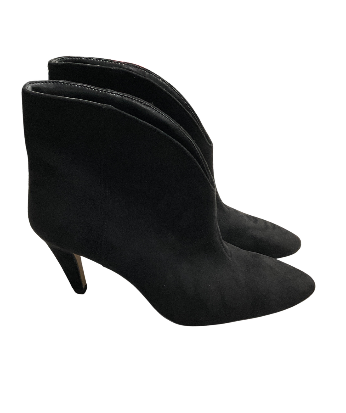 Boots Ankle Heels By H&m In Black, Size: 8