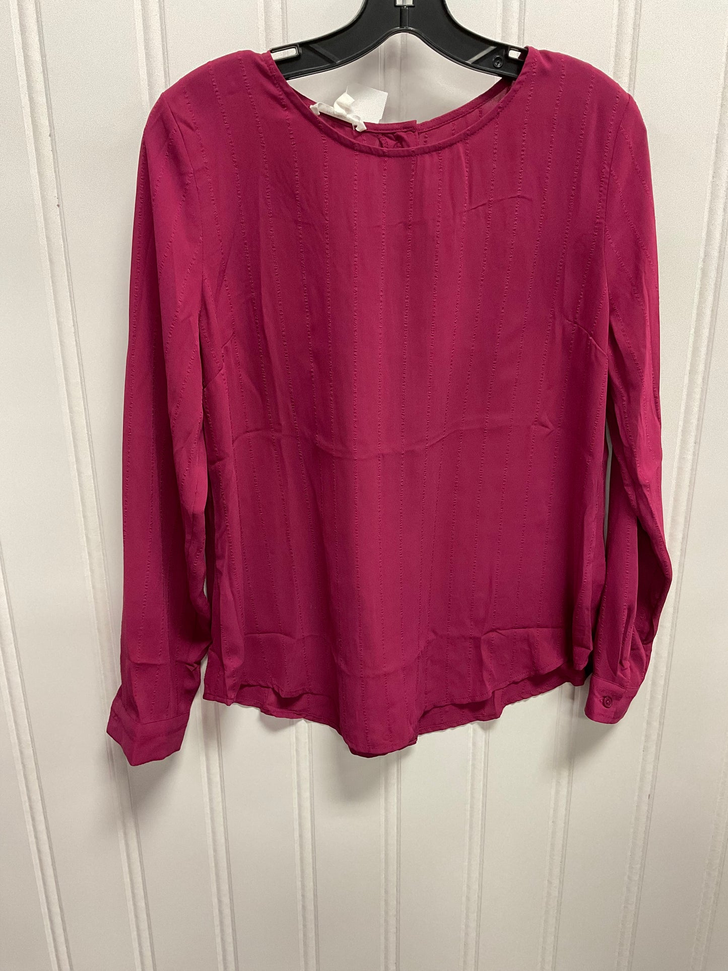 Top Long Sleeve By Maurices In Pink, Size: M