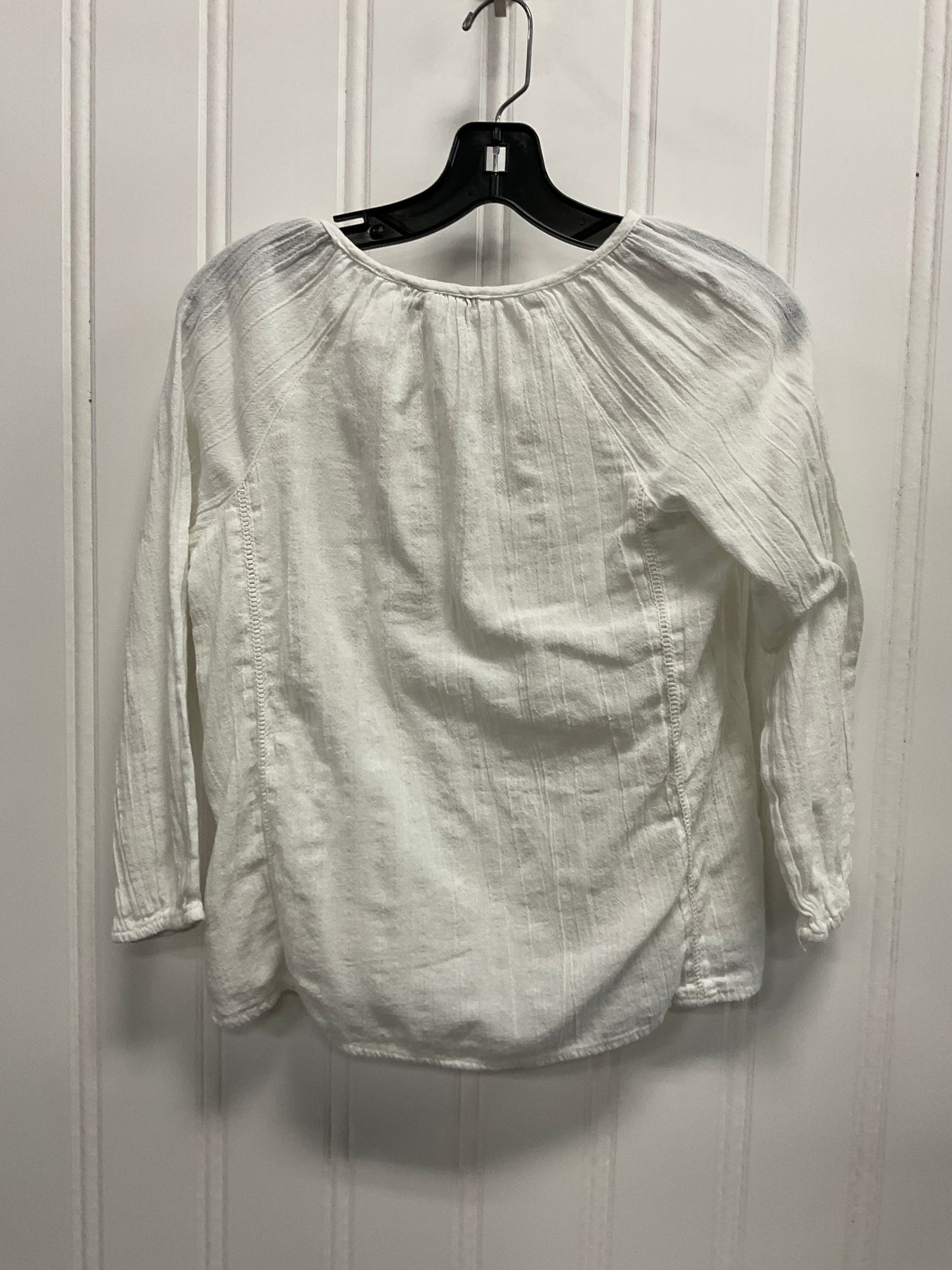 Top Long Sleeve By House Of Harlow In White, Size: Xs