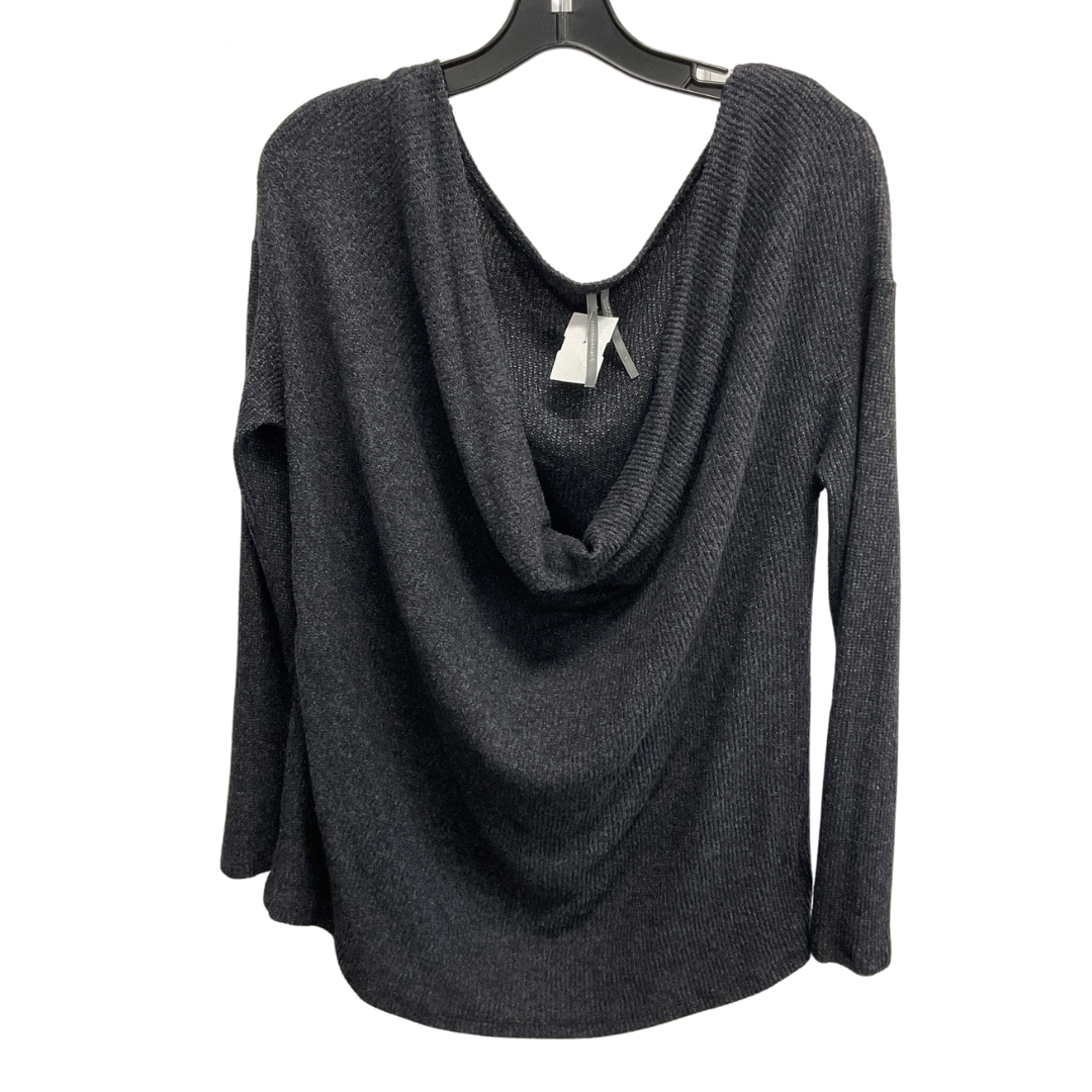 Top Long Sleeve By Anthropologie In Black, Size: L