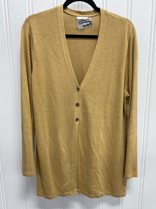 Cardigan By J. Jill In Gold, Size: L