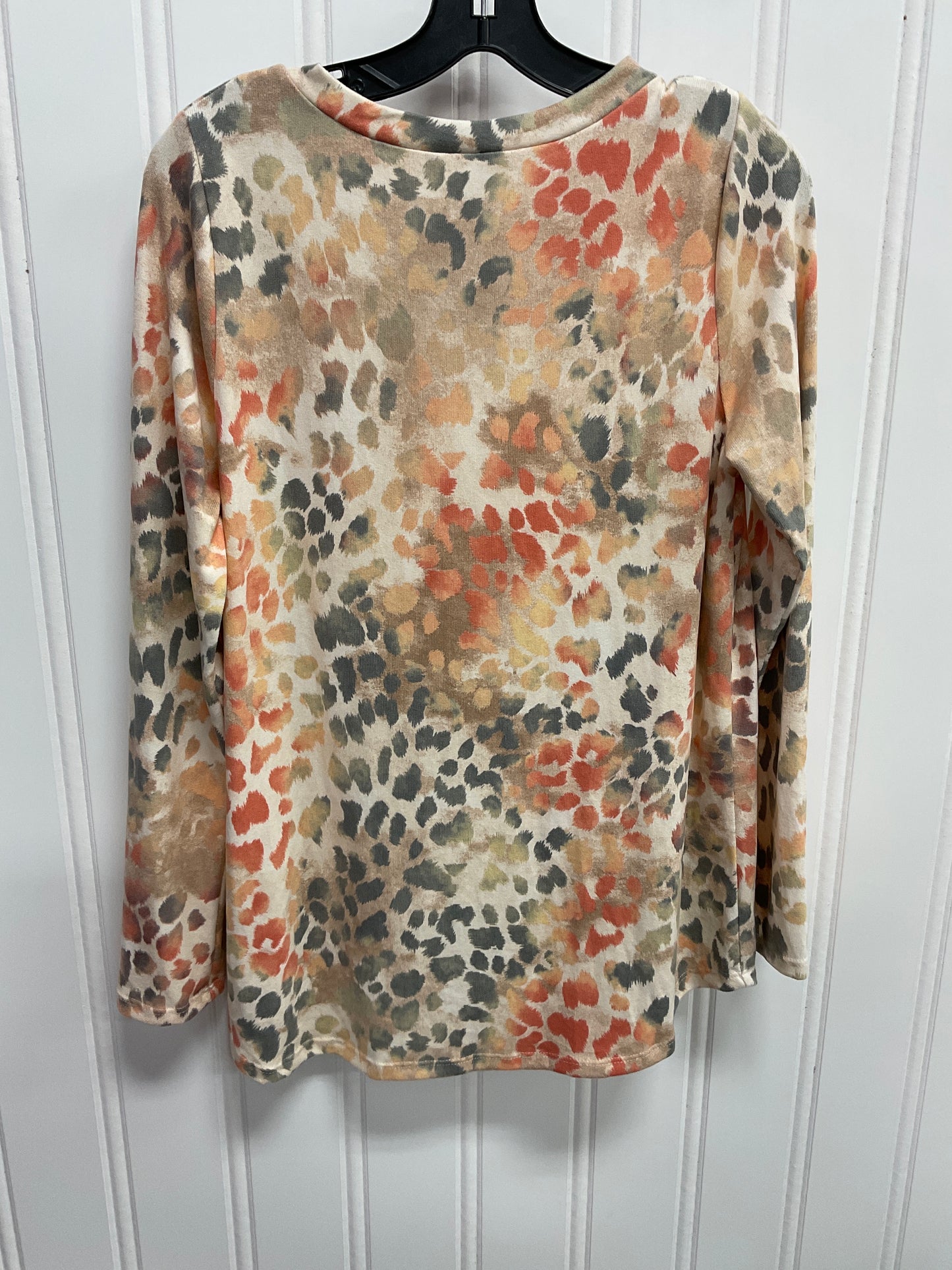 Top Long Sleeve By Sew In Love In Multi-colored, Size: L