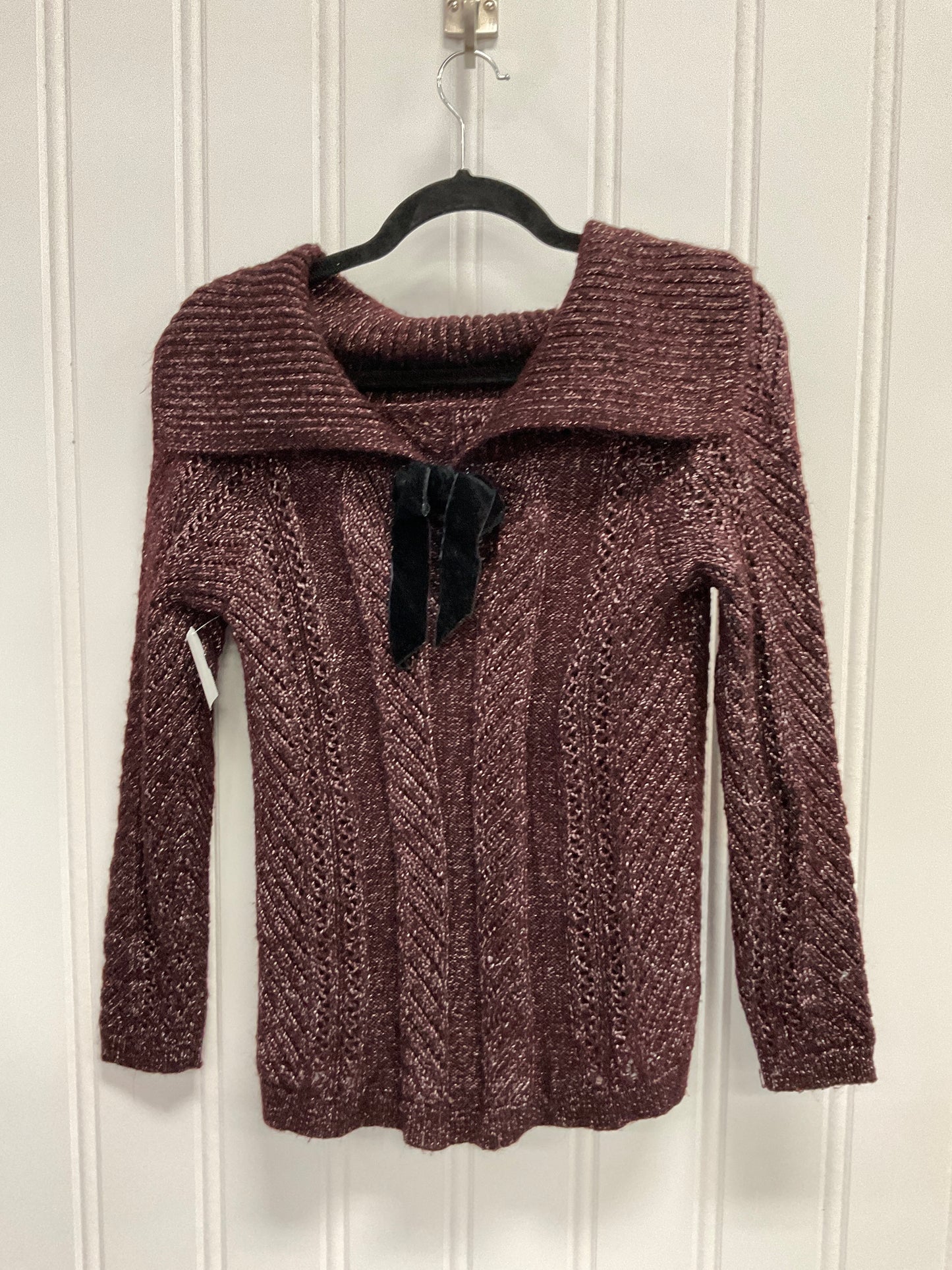 Sweater By White House Black Market In Maroon, Size: M