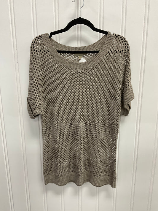 Top Short Sleeve By One A In Beige, Size: L