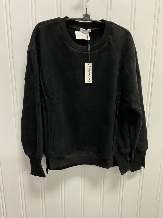 Sweatshirt Crewneck By Clothes Mentor In Black, Size: S