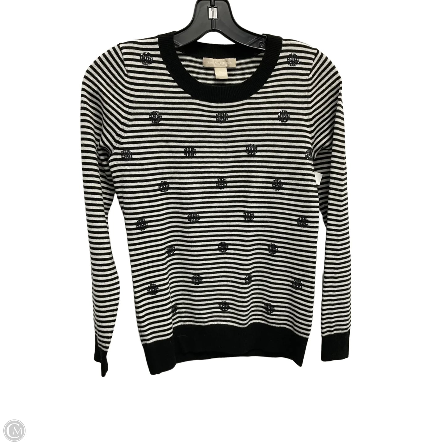 Sweater By Banana Republic In Striped Pattern, Size: Xs
