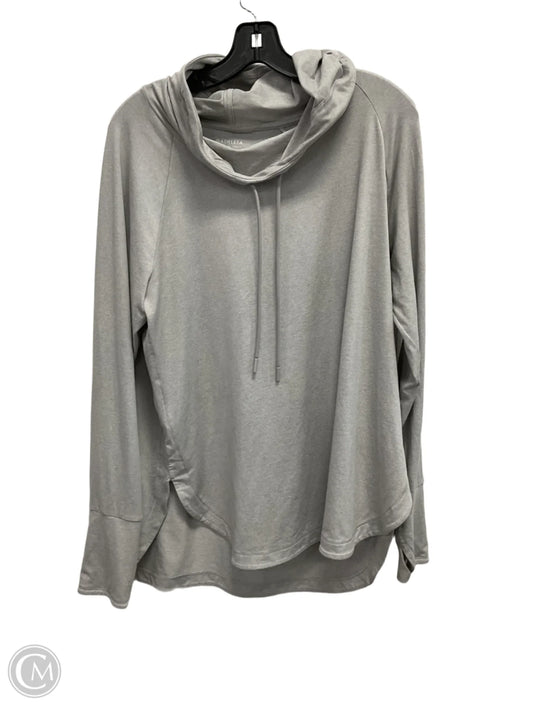 Top Long Sleeve Basic By Athleta In Grey, Size: Xl